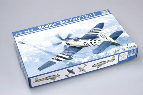 Trumpeter Hawker "Sea Fury" FB.11 – 1:72 repülőgép makett