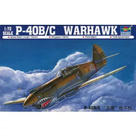 Trumpeter P-40B/C Warhawk – 1:72 repülőgép makett