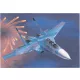 Trumpeter orosz Su-27UB Flanker C vadászrepülőgép – 1:72 repülőgép makett