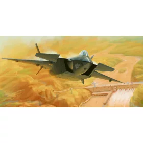   Trumpeter kínai J-20 Mighty Dragon – 2011-es prototípus – 1:72 repülőgép makett