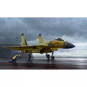   Trumpeter kínai J-15 + repülőfedélzet – 1:72 repülőgép makett