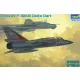 Trumpeter amerikai F-106B Delta Dart – 1:72 repülőgép makett