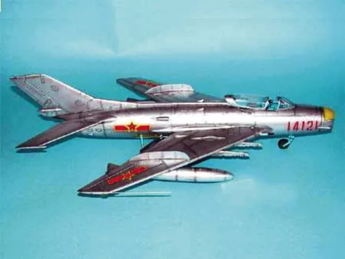 Trumpeter MiG-19 PM Farmer E/Shenyang F-6B – 1:32 repülőgép makett