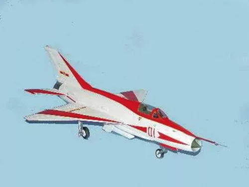Trumpeter Chengdu F-7 EB – 1:32 repülőgép makett