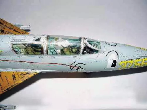 Trumpeter MiG-21 UM Test – 1:32 repülőgép makett