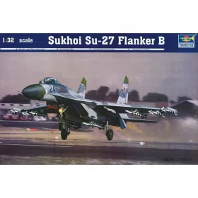   Trumpeter Sukhoi Su-27 Flanker B – 1:32 repülőgép makett
