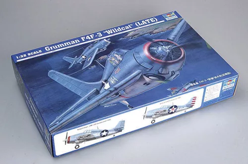 Trumpeter Grumman F4F-3 "Wildcat" (késői) – 1:32 repülőgép makett