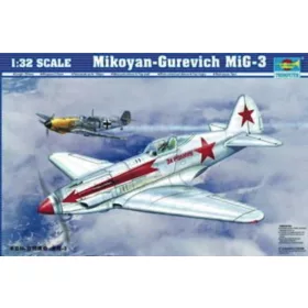   Trumpeter Mikoyan-Gurevich MiG-3 – 1:32 repülőgép makett