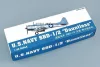 Trumpeter SBD-1/2 Dauntless amerikai haditengerészet – 1:32 repülőgép makett