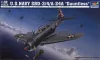 Trumpeter SBD-3/4/A-24A Dauntless amerikai haditengerészet – 1:32 repülőgép makett