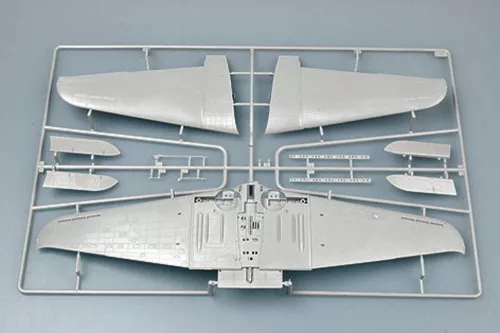 Trumpeter SBD-3/4/A-24A Dauntless amerikai haditengerészet – 1:32 repülőgép makett