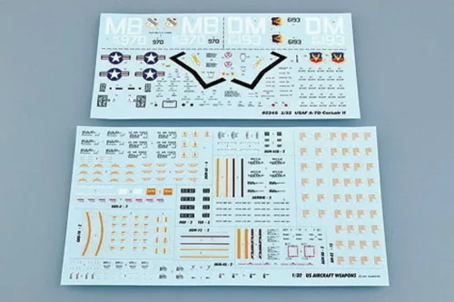 Trumpeter USAF A-7D Corsair II – 1:32 repülőgép makett