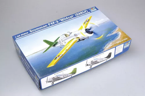 Trumpeter Grumman F4F- 3 "Wildcat" (korai) – 1:32 repülőgép makett