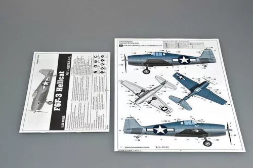 Trumpeter Hellcat F6F 3 – 1:32 repülőgép makett