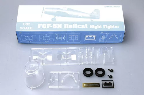 Trumpeter F6F-5N "Hellcat" – 1:32 repülőgép makett