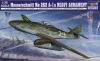 Trumpeter Messerschmitt Me 262 A-1a nehézfegyverzetű változat + R4M rakéták – 1:32 repülőgép makett