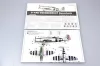Trumpeter P-47D Razorback vadászrepülőgép – 1:32 repülőgép makett