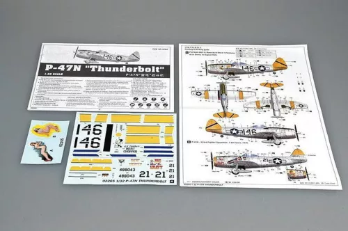 Trumpeter P-47N Thunderbolt – 1:32 repülőgép makett
