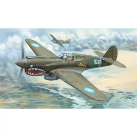 Trumpeter P-40E War Hawk – 1:32 repülőgép makett