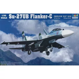 Trumpeter Su-27UB Flanker-C – 1:32 repülőgép makett