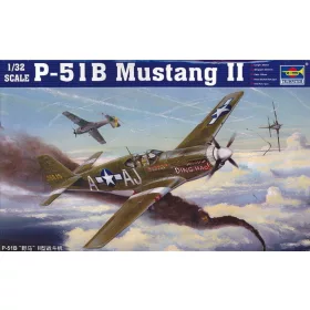 Trumpeter Mustang P-51B – 1:32 repülőgép makett