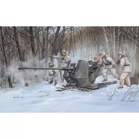   Trumpeter FLAK 37 (német 3,7 cm légvédelmi löveg) – 1:35 légvédelmi löveg makett
