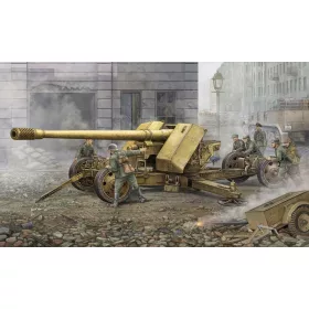  Trumpeter német 128 mm Pak44 (Krupp) – 1:35 tüzérségi makett