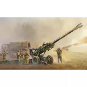   Trumpeter M198 közepes vontatott tarack – késői változat – 1:35 tüzérségi makett