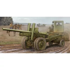   Trumpeter szovjet A-19 122 mm löveg M1931/1937 – 1:35 tüzérségi makett
