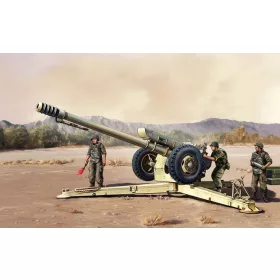   Trumpeter Sov. D30 122 mm tarack korai változat – 1:35 tüzérségi makett
