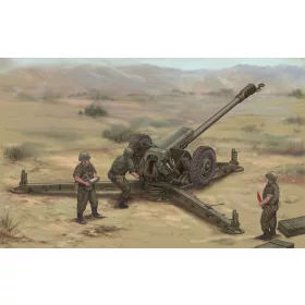   Trumpeter szovjet D30 122 mm tarack-késői változat – 1:35 tüzérségi makett