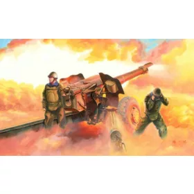   Trumpeter szovjet D-74 122 mm tábori löveg – 1:35 tüzérségi makett
