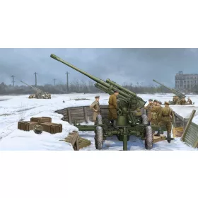   Trumpeter szovjet 52-K 85 mm légvédelmi löveg M1939 – 1:35 légvédelmi löveg makett