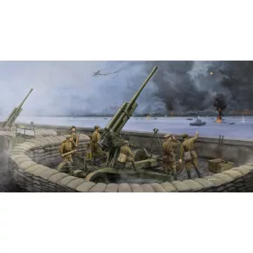   Trumpeter szovjet 52-K 85 mm légvédelmi löveg M1943 – 1:35 légvédelmi löveg makett
