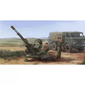   Trumpeter szovjet ZU-23-2 légvédelmi löveg – 1:35 légvédelmi löveg makett