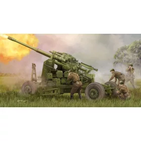   Trumpeter szovjet 100 mm légvédelmi löveg KS-19M2 – 1:35 légvédelmi löveg makett