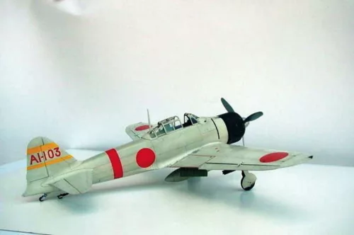 Trumpeter Mitsubishi A6M2b Zero Type 21 – 1:24 repülőgép makett