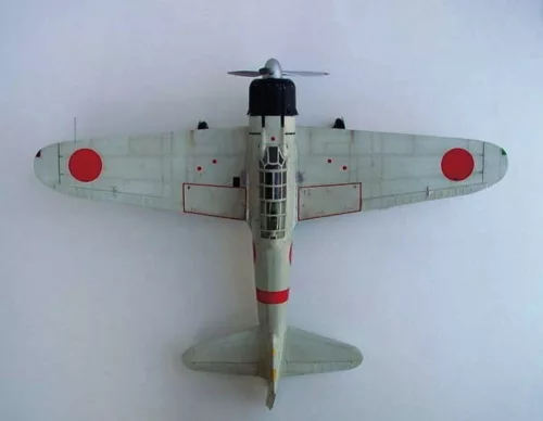 Trumpeter Mitsubishi A6M2b Zero Type 21 – 1:24 repülőgép makett