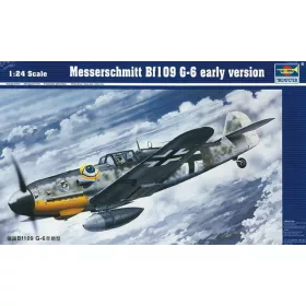   Trumpeter Messerschmitt Bf 109 G-6 korai változat – 1:24 repülőgép makett