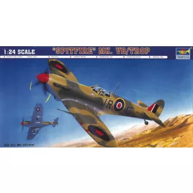   Trumpeter Supermarine Spitfire Mk. Vb/Trop – 1:24 repülőgép makett