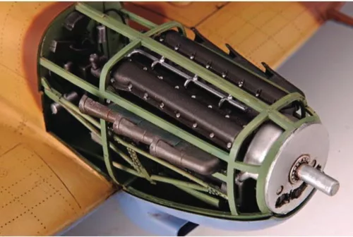 Trumpeter Supermarine Spitfire Mk. Vb/Trop – 1:24 repülőgép makett