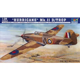   Trumpeter Hawker Hurricane IID Trop – 1:24 repülőgép makett