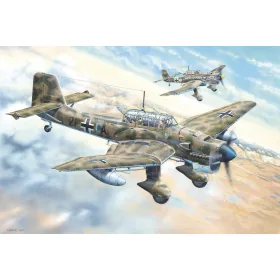 Trumpeter Junkers Ju-87R Stuka – 1:24 repülőgép makett