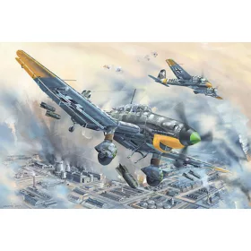   Trumpeter Junkers Ju-87D-5 Stuka – 1:24 repülőgép makett