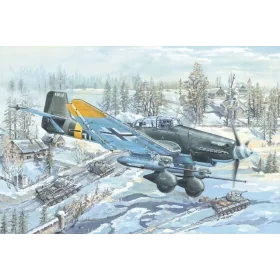   Trumpeter Junkers Ju-87G-2 Stuka – 1:24 repülőgép makett