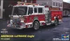 Trumpeter American LaFrance Eagle 2002 tűzoltóautó – 1:25 járműmakett