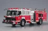 Trumpeter American LaFrance Eagle 2002 tűzoltóautó – 1:25 járműmakett