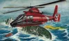 Trumpeter Aerospatiale HH-65A Dolphin – 1:48 helikopter makett