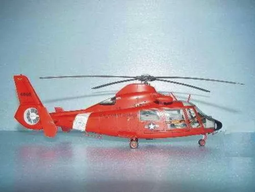 Trumpeter Aerospatiale HH-65A Dolphin – 1:48 helikopter makett