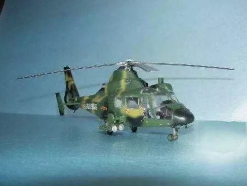 Trumpeter Z-9G felfegyverzett helikopter – 1:48 helikopter makett